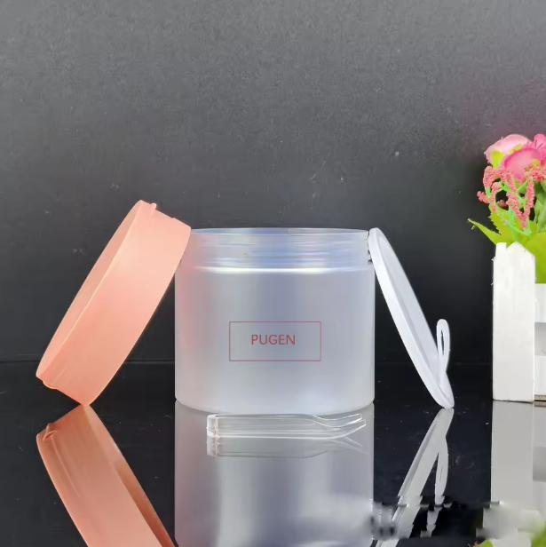 High Quality Plastic Custom Jars Container 200ml for Makeup Remover Cotton Wet Wipe Scrub Hair Care Packaging Custom logo