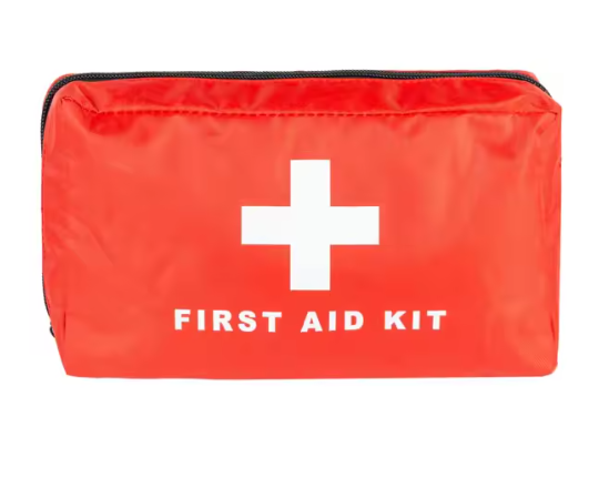 Customized Logo Waterproof Red Emergency Survival First-Aid Kit for Vehicles Roadside Assistance Survival Bag with Key Features