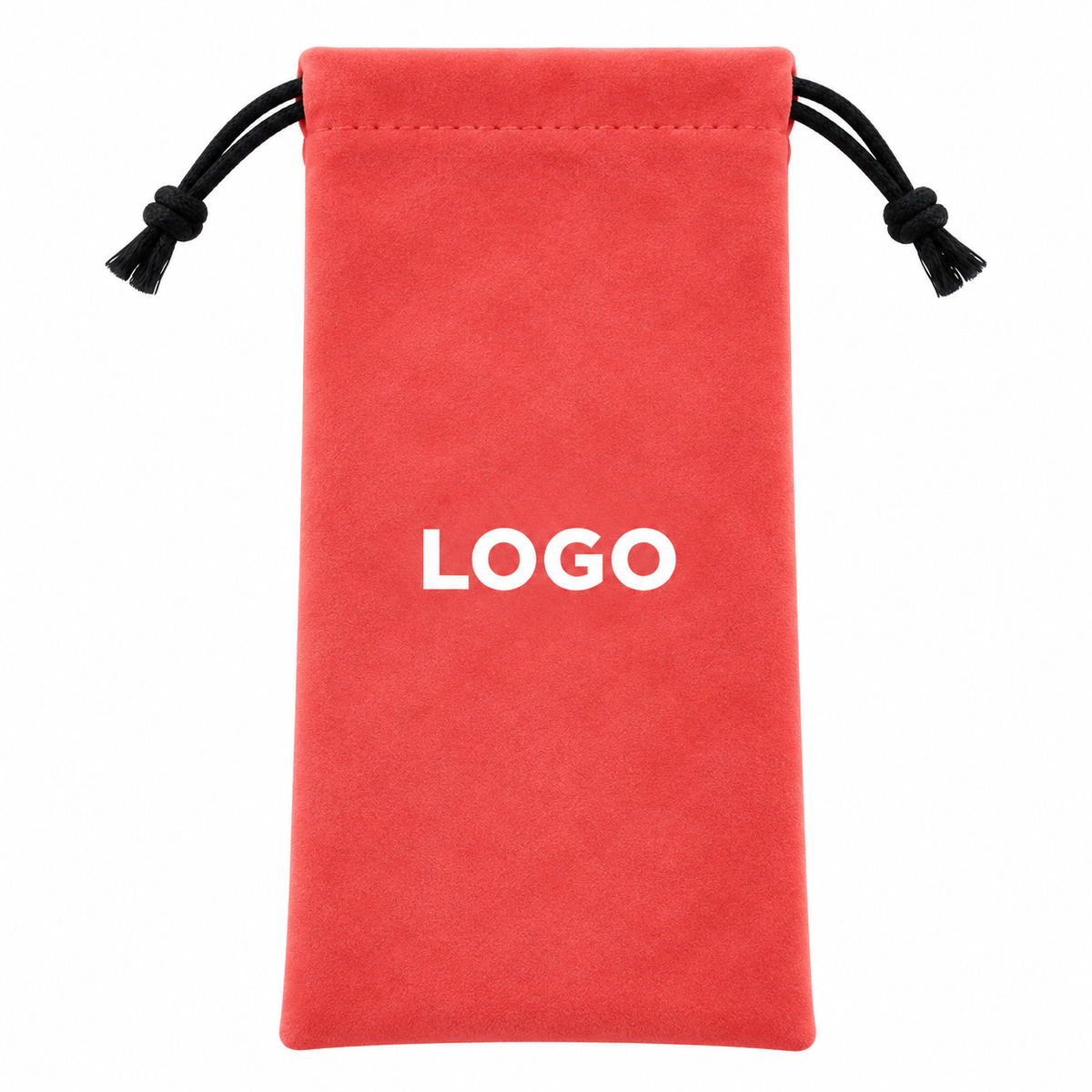 Custom Logo Velvet Drawstring Pouch for Sunglasses & Eyeglasses