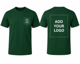 Wholesale Custom 100% Cotton T-Shirts with Logo – Professional Design, High-Quality Single Color & Full Color Printing