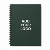 Custom Logo Wire Bound Spiral Notebook – Personalized Journal & Planner