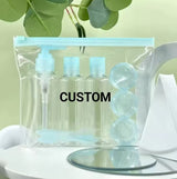 Custom Luxury New Design 100ml Travel Cosmetic Bottle Set for Traveling