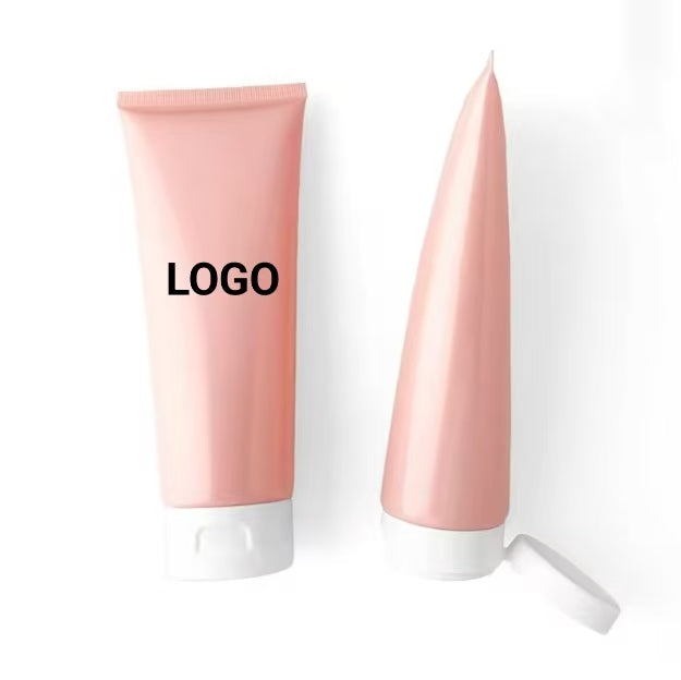 Pe Soft Tube 60ml Squeeze Empty Tubes for Skin Cream Custom Logo Tubes Plastic Gold Shiny Makeup Tools