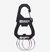 Custom Logo Multi Color Aluminum Alloy Bottle Opener Carabiner Unique Shape for Beer Soda and Beverage Bottles Portable Durable Tool