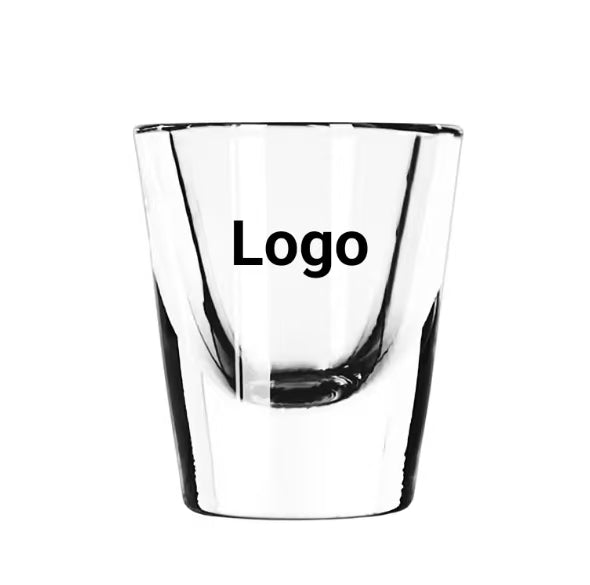 120 ml Custom Logo Pint Rocks Glass Personalized Shot Glass Bar Tumbler for Whisky, Vodka, and Liquor