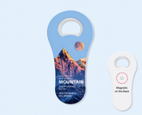 Custom Logo Bottle Opener | Personalized Printed Fridge Magnet Bottle Opener