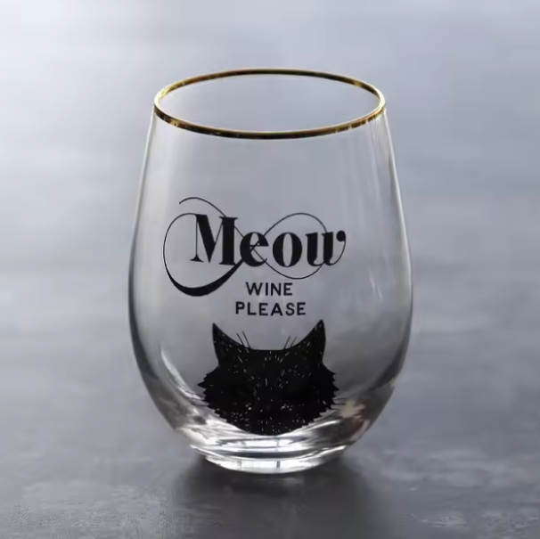 Copas de vino sin tallo doradas personalizadas de 12 oz, vasos transparentes para beber, perfectos para fiestas al aire libre.