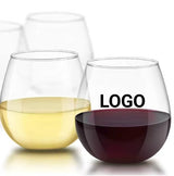 Copas de cata de vino con logotipo personalizado, copa de huevo barata, copa de vino sin tallo para vino tinto o blanco.