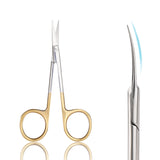 Medical Grade Precision Scissors Cosmetic Nail Cuticle Eyebrow Cutting Scissor Manicure Scissors