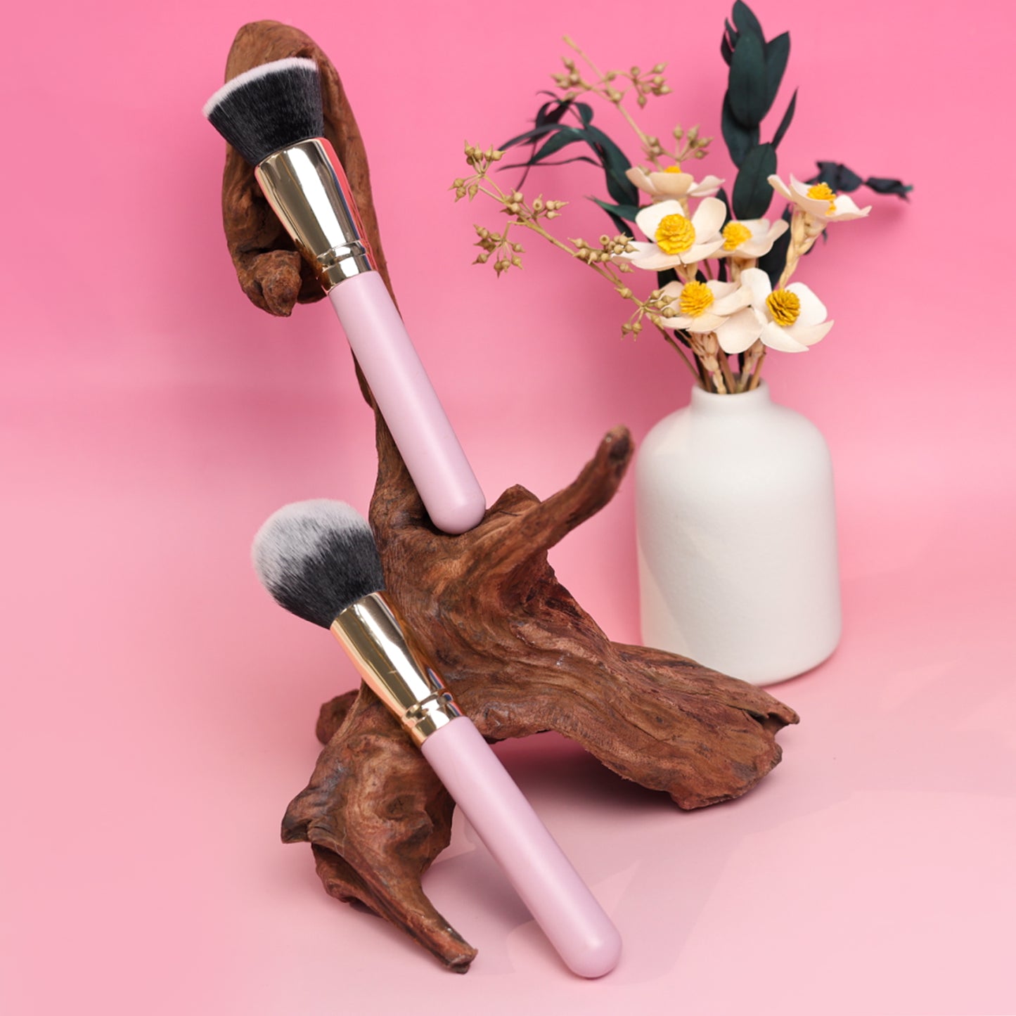 15 Pcs Makeup Brush Set Professional Premium Synthetic Powder Foundation Contour Blush Concealer Eye Shadow Makeup Brushes