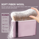 2025 New Design Self Tanner Custom Logo Flat Body Face Foundation Private Label Luxury Single Custom Professional Makeup Brush