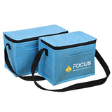 Bolsas de Almuerzo Aislantes Gruesas No Tejidas Personalizadas – Bolsas Reutilizables Portátiles para Entrega de Alimentos y Comida para Llevar