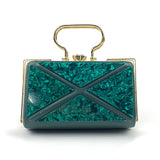 Juego de 9 bolsas de maquillaje personalizadas, de lona, ​​plegables, impermeables y de moda, con cierre de cremallera y logotipo, con estampado de letras.