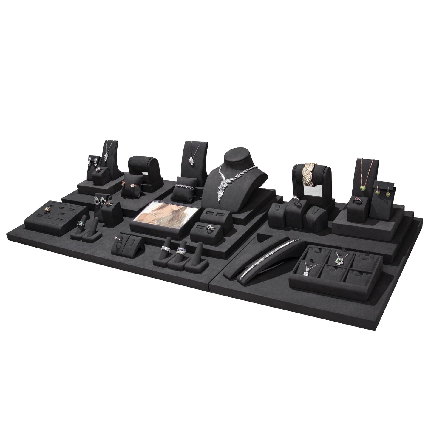 Vitrina de perfumes Elevate, estilo palacio, de alta calidad, personalizada para tiendas minoristas.