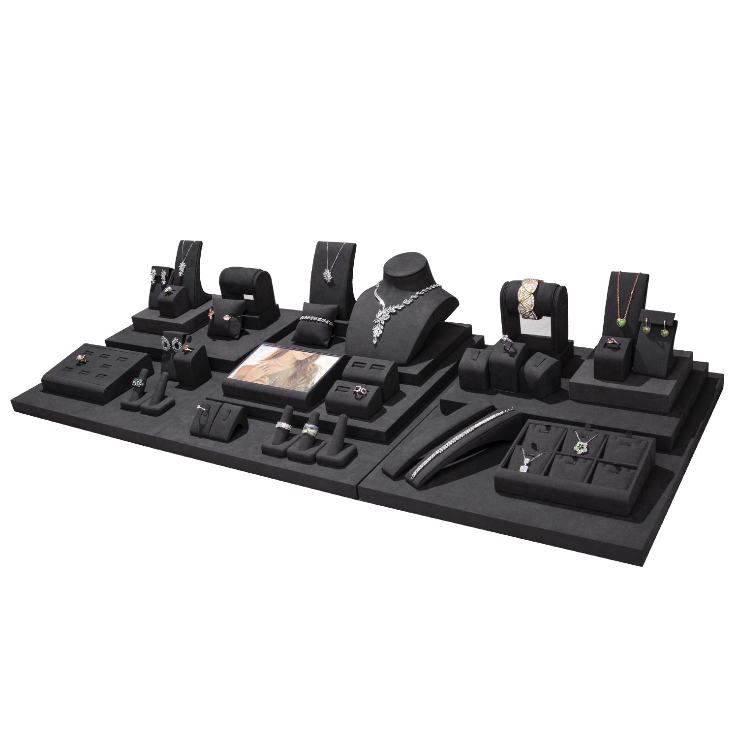 Vitrina de perfumes Elevate, estilo palacio, de alta calidad, personalizada para tiendas minoristas.