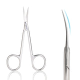 Medical Grade Precision Scissors Cosmetic Nail Cuticle Eyebrow Cutting Scissor Manicure Scissors