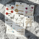 Korean Fashion Pearl Rhinestone Shining Hair Clip Luxurious Hair Accessories for Girls and Homo Sapiens Wedding Accessories