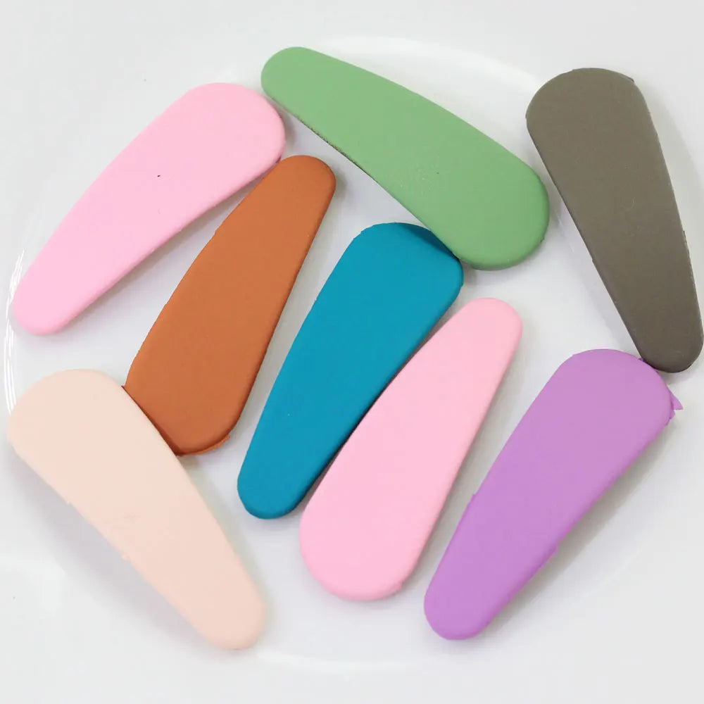 100PCS Summer Fashion Acrylic Hair Clip Plastic Barrettes Hair Accessories Clip for