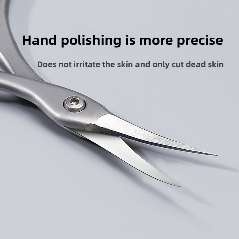 Professional Edge Scissors High-End Russian Style Cuticle Knife for Nail Tool Dead Skin Remover Straight Beauty Tool for Nail