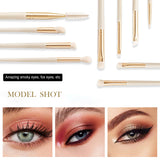 NATURE BROWN Makeup Brush Gift Set 14Pcs Professional Makeup Brush Premium Synthetic Kabuki Brush Set for Your Face