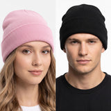 Custom Logo Winter Knit Beanie – Unisex Acrylic Warm Hat