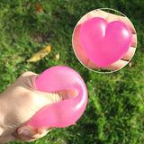 Custom Color-Changing Heart Squishy, Light-Activated Stress Relief Squeeze Toy, Soft Maltose Sensory Fidget Toy