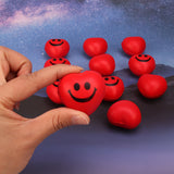 Pelota antiestrés de espuma de poliuretano personalizada con forma de corazón, pelota antiestrés suave para apretar, juguete para ejercicio y rehabilitación de manos