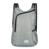 Mochilas de viaje impermeables para senderismo al aire libre, informales, con logotipo personalizado, ligeras, plegables y portátiles, para deportes y caminatas.