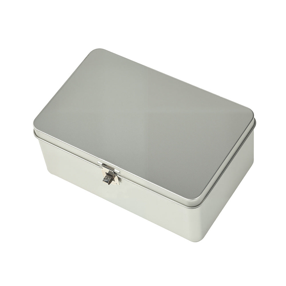 Caja de hojalata personalizada con cerradura y orificio para candado – Caja sorpresa, almacenamiento privado y caja de regalo