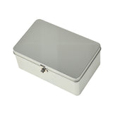 Caja de hojalata personalizada con cerradura y orificio para candado – Caja sorpresa, almacenamiento privado y caja de regalo