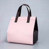 Custom Insulated Takeaway Bags with Aluminum Foil Lining – Non-Woven Food Delivery Bags for Restaurant & Beverage Packaging