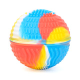 Pelota Antiestrés de Silicona Personalizada, Juguete Sensorial para Entrenar la Fuerza de Agarre y los Dedos, Pelota Antiestrés Suave para Apretar