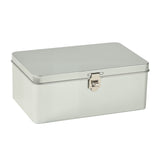 Caja de hojalata personalizada con cerradura y orificio para candado – Caja sorpresa, almacenamiento privado y caja de regalo