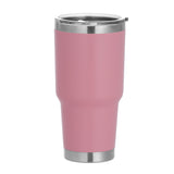 Vasos de acero inoxidable de doble pared con recubrimiento en polvo de 30 oz, con logotipo personalizado, ecológicos, para regalo, tazas de viaje con aislamiento.