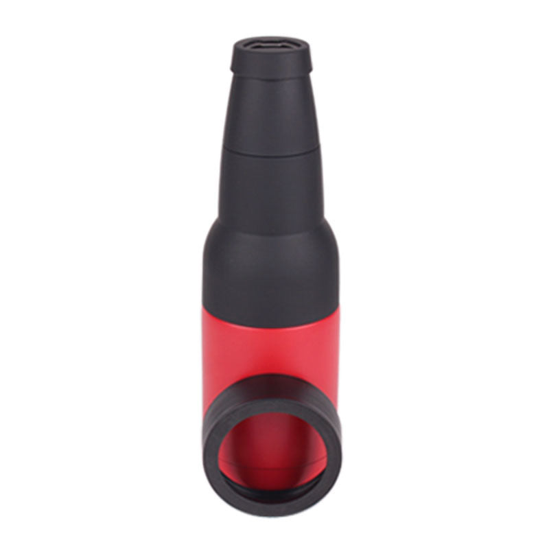 Enfriador de botellas 4 en 1, enfriador de latas de acero inoxidable, soporte personalizado para botellas de cerveza de barril, aislante con abridor de cerveza.