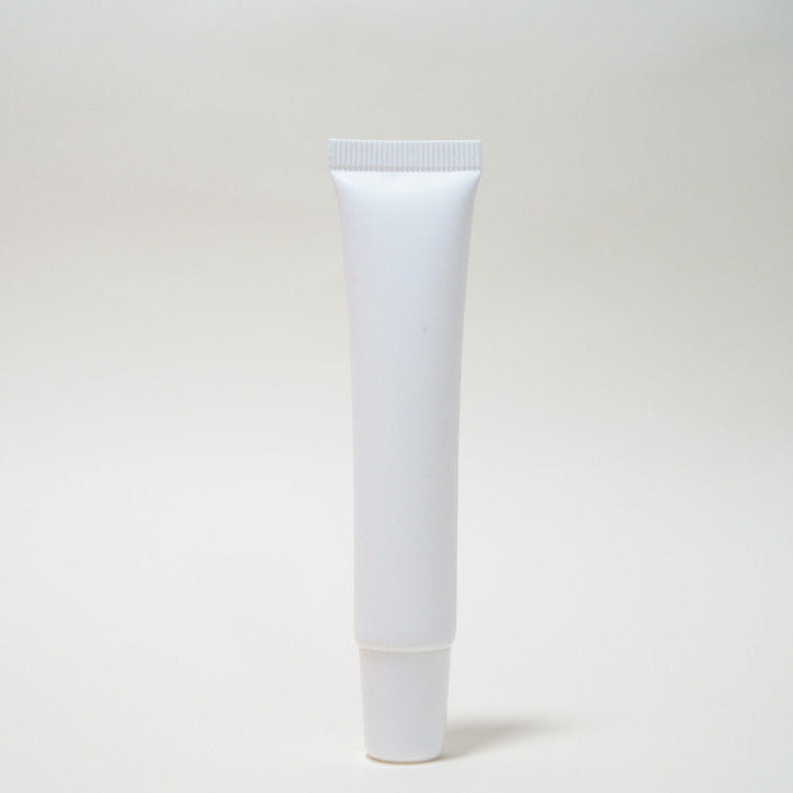 Custom 20g Empty Transparent Lip Gloss Tube | PE Soft Squeeze Cosmetic Tube with Slant Applicator