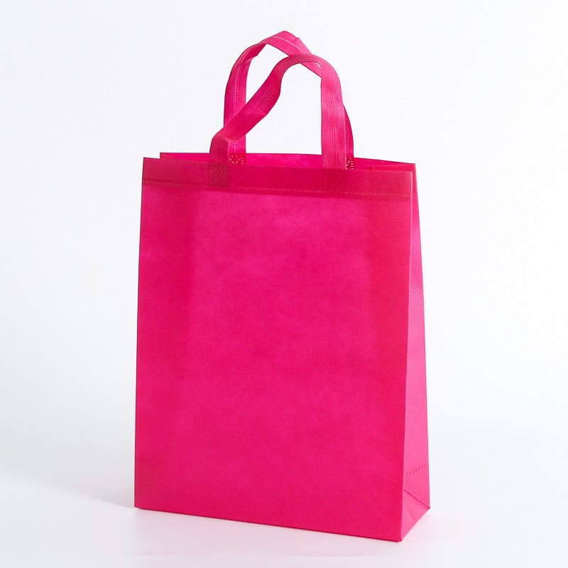 Bolsas de compras reutilizables y reciclables de tela no tejida para supermercado, promocionales, con logotipo impreso personalizado.