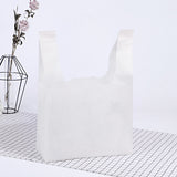 Economy Custom Logo Non-woven Fabric Shopping Tote Bags with Logo Printing