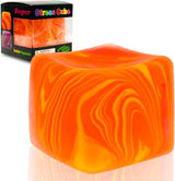 Squishy Cubo de Hielo con Flujo Personalizado de Maltosa, Juguete Antiestrés de Levantamiento Lento, 5 cm (1.97 in)