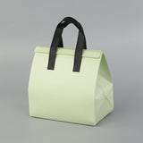 Custom Insulated Takeaway Bags with Aluminum Foil Lining – Non-Woven Food Delivery Bags for Restaurant & Beverage Packaging
