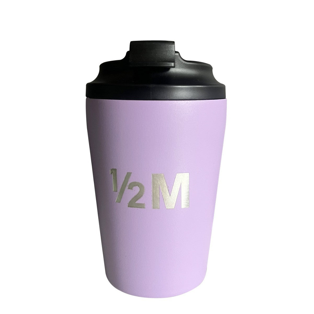 Taza de café cilíndrica de acero inoxidable de 12 oz con aislamiento al vacío, personalizada, para viaje