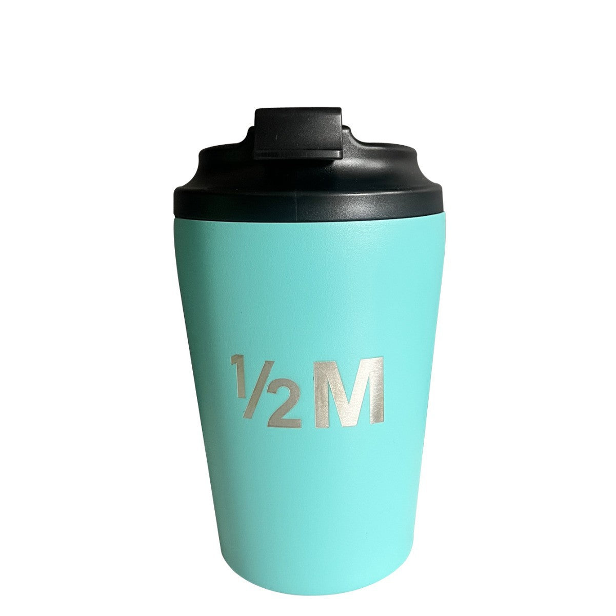 Taza de café cilíndrica de acero inoxidable de 12 oz con aislamiento al vacío, personalizada, para viaje
