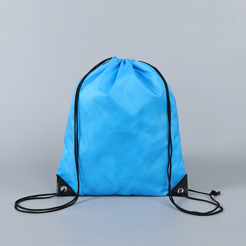 Bolsas con cordón de poliéster y nailon promocionales al por mayor, tienda y mochilas personalizadas con su logotipo