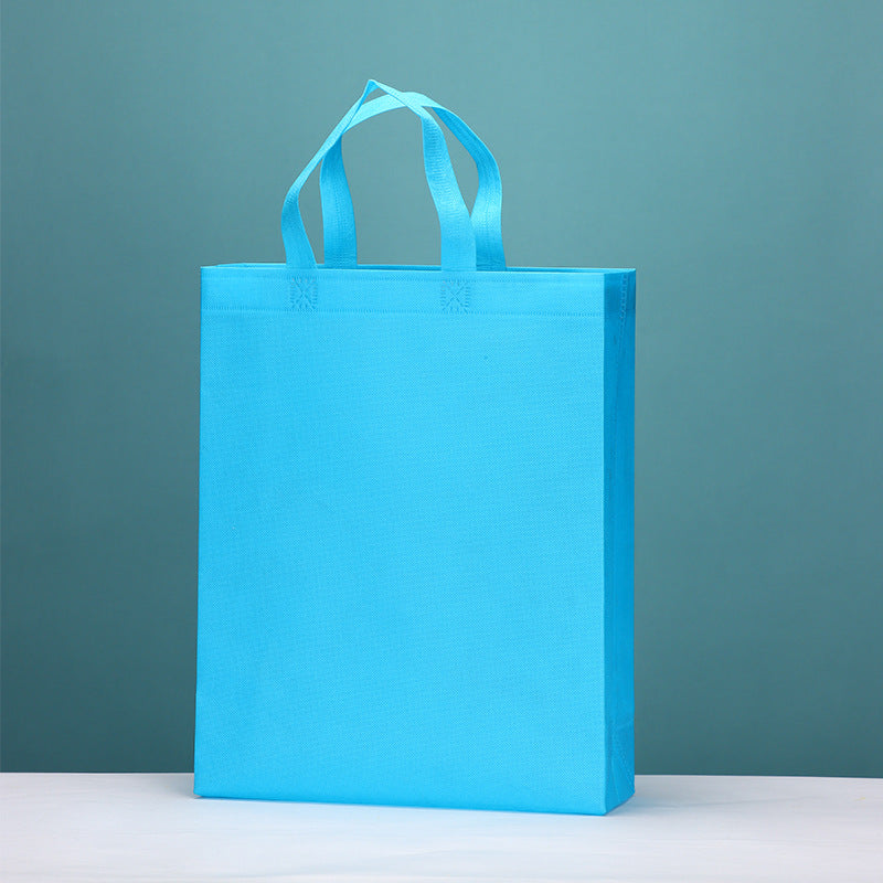Custom Printed Laminated Non-Woven Shopping Bag, Heat-Sealed Reusable Tote Bag with Handles, Promotional & Retail Packaging Carry Bag