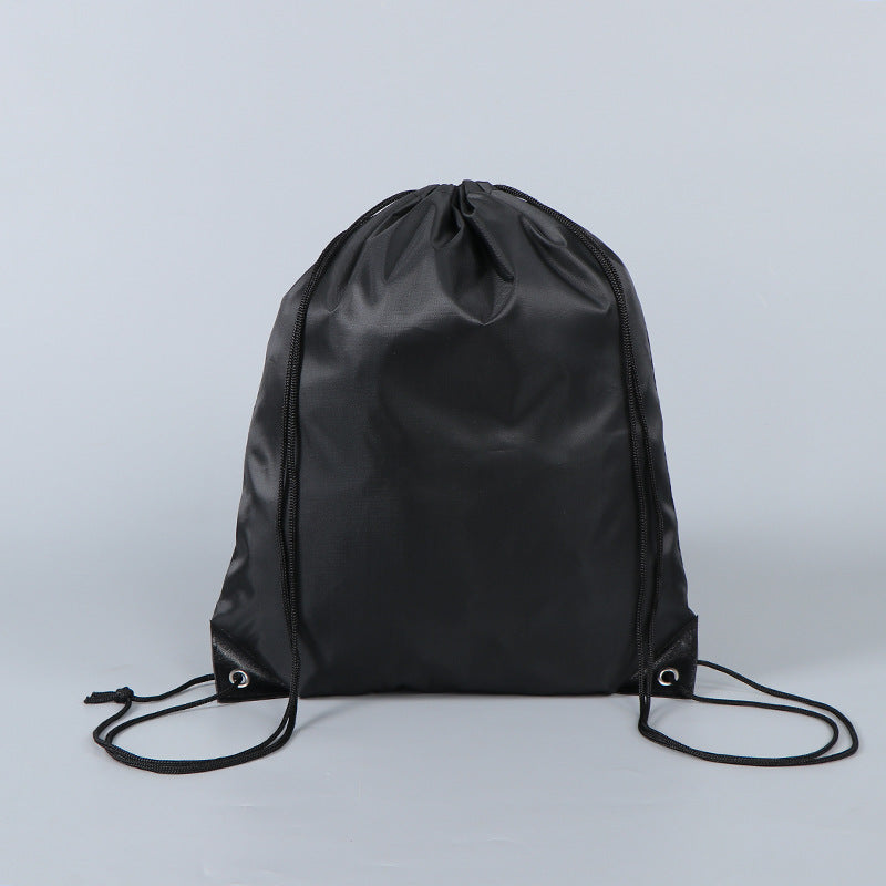 Bolsas con cordón de poliéster y nailon promocionales al por mayor, tienda y mochilas personalizadas con su logotipo