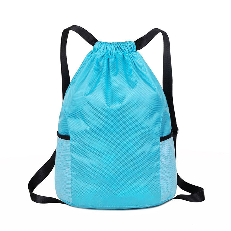 Mochila de deporte con cordón y logotipo personalizado – Bolsa de gimnasio de gran capacidad para entrenamiento