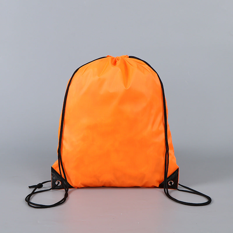 Bolsas con cordón de poliéster y nailon promocionales al por mayor, tienda y mochilas personalizadas con su logotipo