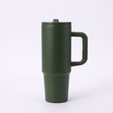 Vaso de 30 oz personalizado, de acero inoxidable de doble pared, con aislamiento al vacío y asa.