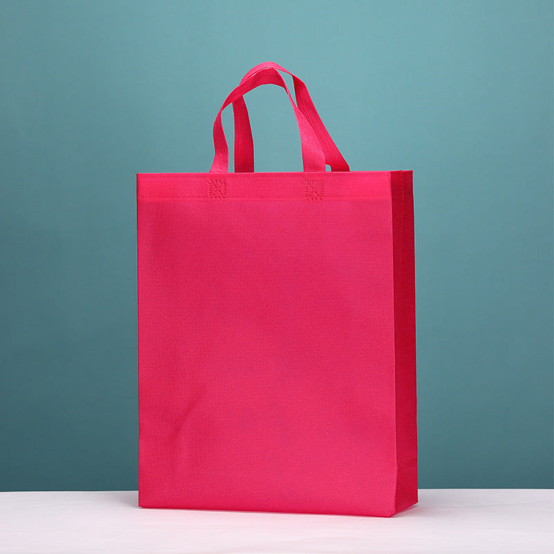Custom Printed Laminated Non-Woven Shopping Bag, Heat-Sealed Reusable Tote Bag with Handles, Promotional & Retail Packaging Carry Bag