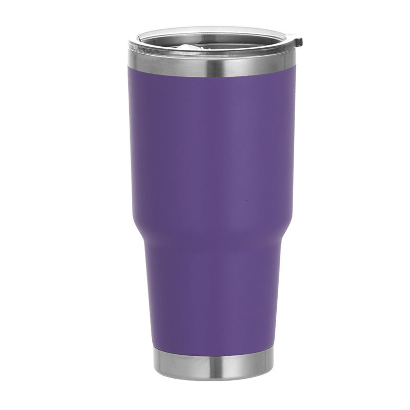 Vasos de acero inoxidable de doble pared con recubrimiento en polvo de 30 oz, con logotipo personalizado, ecológicos, para regalo, tazas de viaje con aislamiento.